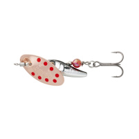 SAVAGE GEAR - Třpytka Sticklebait Spinner vel.1 - 4,5g - Copper Red