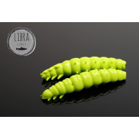 Libra Lures - Nástraha LARVA 35mm / cheese / apple green / 12ks