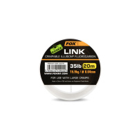 FOX - Fluorocarbon Edges Link Illusion čirý 20 m, 0,64mm, 35lb