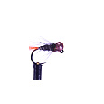 Nymfa Orange tag - vel.16, 3mm - 1ks