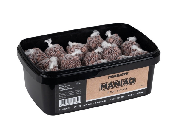 Mikbaits - ManiaQ PVA Bomb 15ks, Slaneček