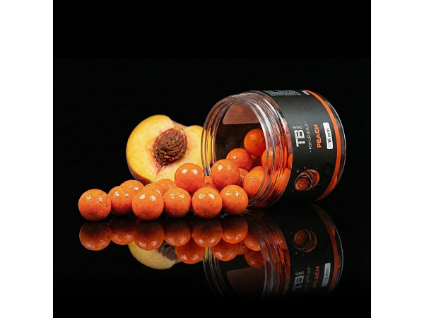 TB Baits Dipované Pop Up Peach + NHDC 50 g - 12 mm