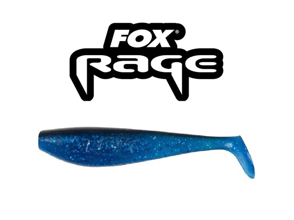 Fox Rage - Gumová nástraha Zander pro shad ultra UV 10cm - Blue flash - VÝPRODEJ