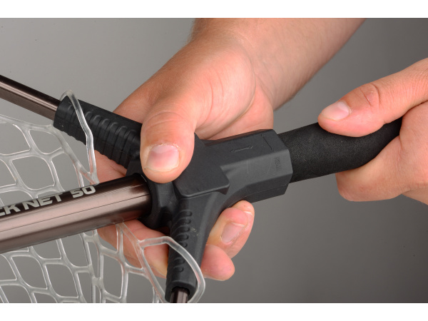 SPRO - Podběrák Tm Twist lock rubber net  50x45x30cm gumová síť