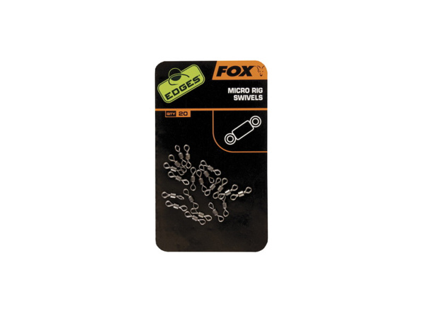 FOX - Obratlík Edges Micro Ring Swivels, bal: 20ks