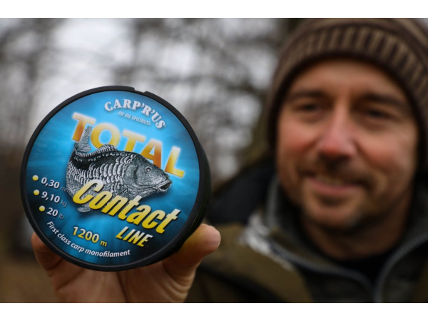 Carp´R´Us Vlasec Total Contact Line Yellow 1200m