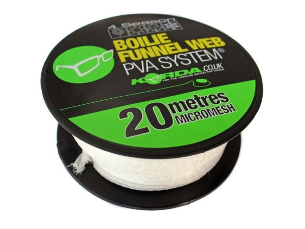 KORDA Pva Náhradní Náplň Funnel Web Micromesh 5 m 25 mm 