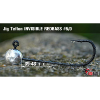 Red Bass - Jig koule Teflon invisible vel. 5/0 Balení 5ks 