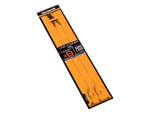 Pole Position - Návazec Line aligner rig - 19cm 25lb bal.2ks