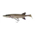 Savage Gear Gumová Nástraha 3D Pike Shad Slow White Pike 20 cm 65 g