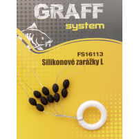 GRAFF - Zarážky silikonové černé
