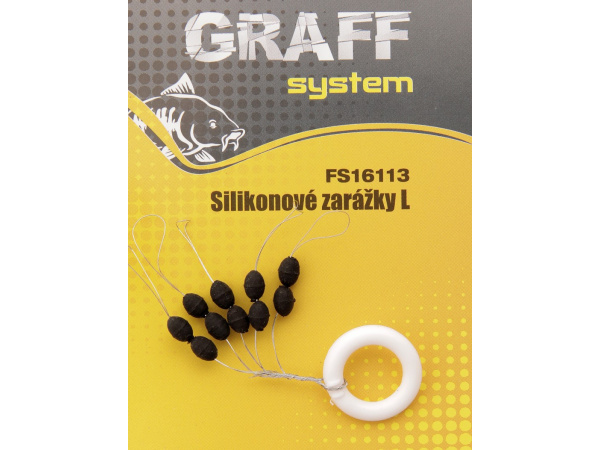 GRAFF - Zarážky silikonové černé
