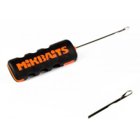 MIKBAITS - Boilie jehla Hard GLOW svítící se zobáčkem - Oranžová