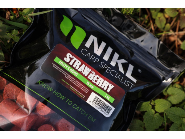 Karel Nikl - Pelety Strawberry 1kg