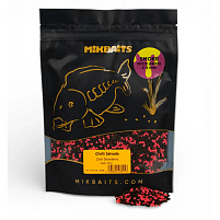 Mikbaits Smoke Micro Pelety 2-3 mm 350 g Chilli Jahoda