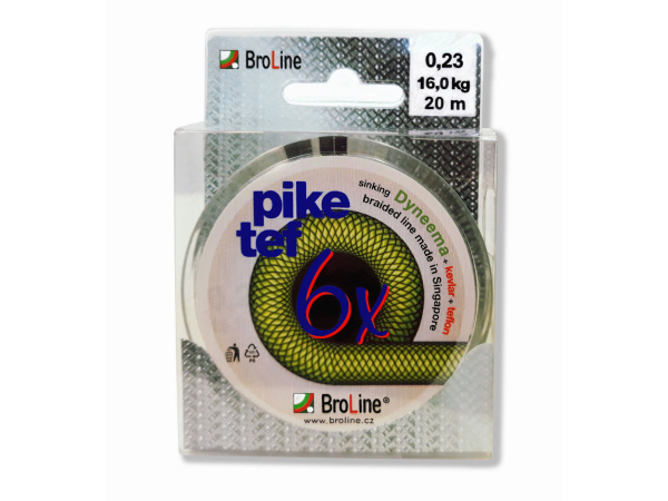 BROLINE - Pike tef zelená 2x10m