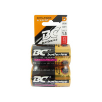 BC - Baterie Extra power alkaline baterie 1,5V LR20, 2ks