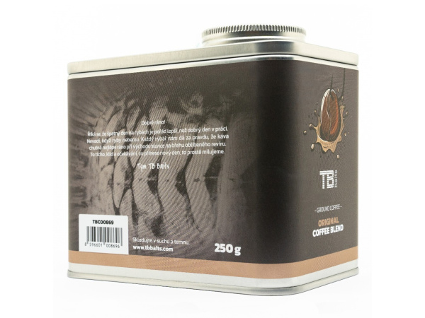 TB Baits - Rybářská Mletá Káva Limitovaná Edice 250 g