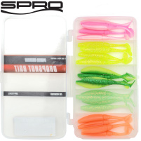 SPRO - Gumová nástraha na dropshot (sada) 6,5cm Flash pack