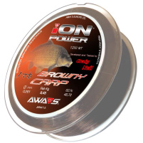 AWA-SHIMA - Silon ION Power Browny Carp - 0,331mm - 1200m