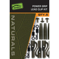 FOX - Montáž Edges Naturals Power Grip Lead clip kit, 5ks