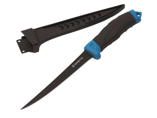 Kinetic - Nůž filetovací Fillet knife 6´´ black/blue