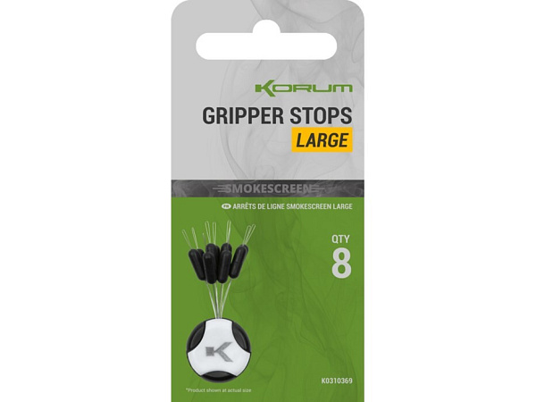 KORUM - Zarážky Smokescreen Gripper Stops, Large
