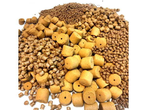 LOVÍME RYBY - Pelety s dírou 10kg, Sweet corn