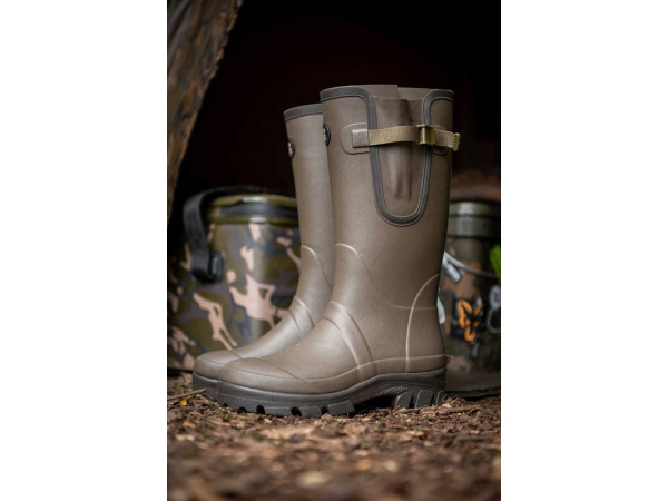 FOX - Holínky Neoprene Lined Camo Khaki Wellies