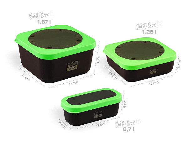ZFISH Miska na nástrahy Bait Box L - 1,87 L