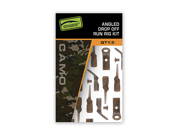 Fox Závěsky Edges Camo Angled Drop Off Run Rig Kit