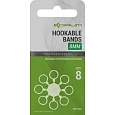 KORUM - Kroužky Smokescreen Hookable Bands 8ks, 8mm