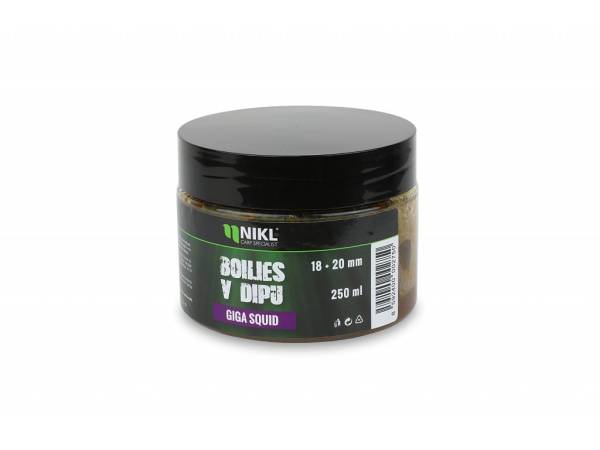 Karel Nikl Nikl Boilies v dipu 18+20 mm, 250 g