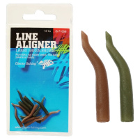 Giants fishing Rovnátka na háček Line Aligner-Small Green-Brown/12pc