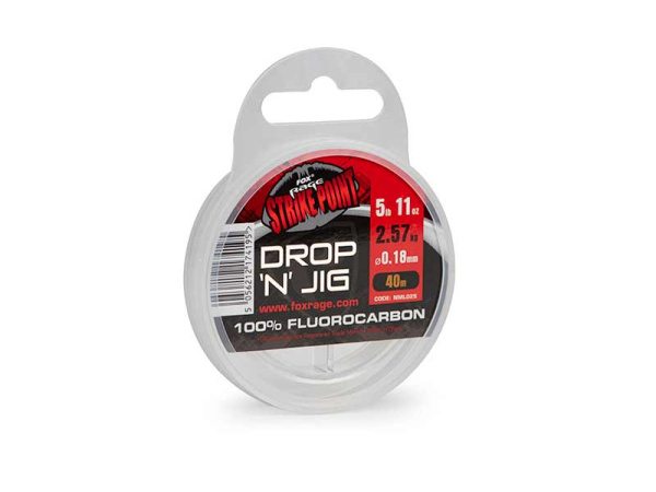 Fox Rage Strike Point Drop N Jig Fluorocarbon Line
