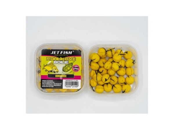 JET FISH Rohlíkové Boilie 30g 