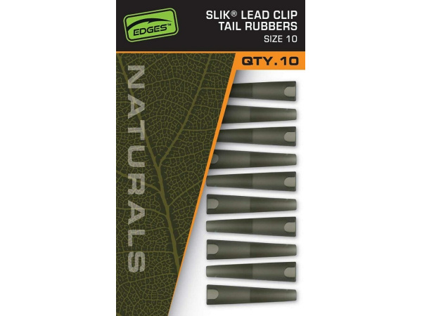 FOX - Převleky Naturals Slik Lead Clips Tail Rubbers Size 7