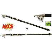 Giants Fishing – Prut Fluent tele carp 3,4m, 60 - 120g AKCE 1+1 ZDARMA - VÝPRODEJ!