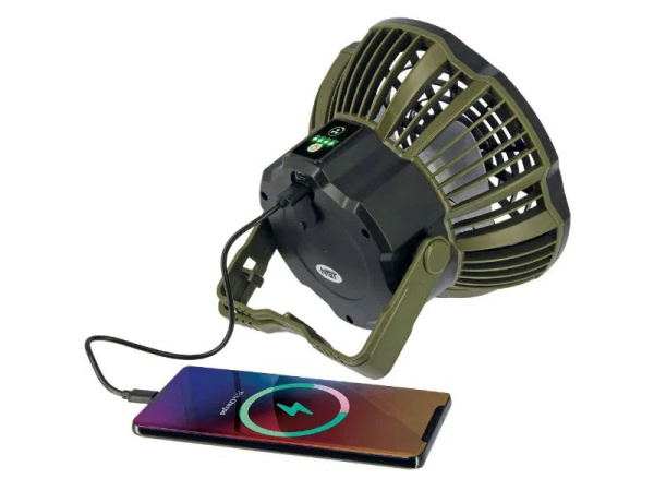 NGT - Ventilátor, Světlo a Powerbanka 3v1