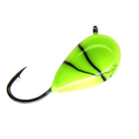 JAXON - Marmyška pruhovaná zelená 13mm - 1g