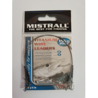 MISTRALL- Lanko Titanium WIRE LEADERS 20cm 15kg 