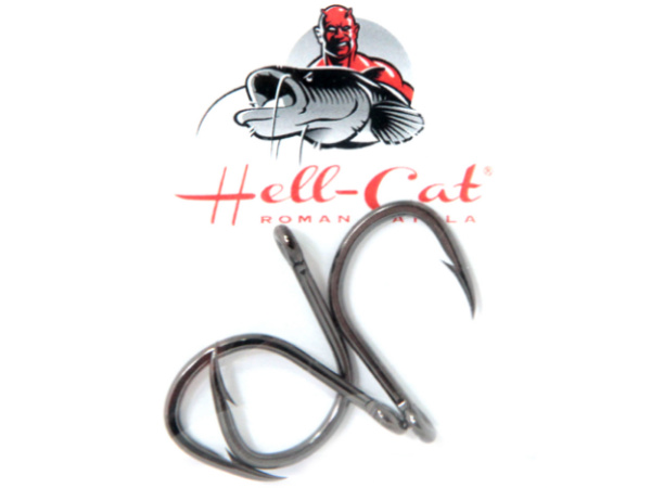 Hell-Cat - Jednoháčky s očkem Live Bait 4X Strong vel : 6/0 - 3ks