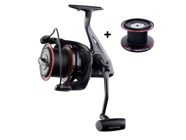Giants fishing Naviják Gaube Reel FD 9000 + cívka 10000 ZDARMA! 