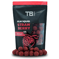 TB Baits - Hard Boilie GLM Squid Strawberry - 250 g 20 mm