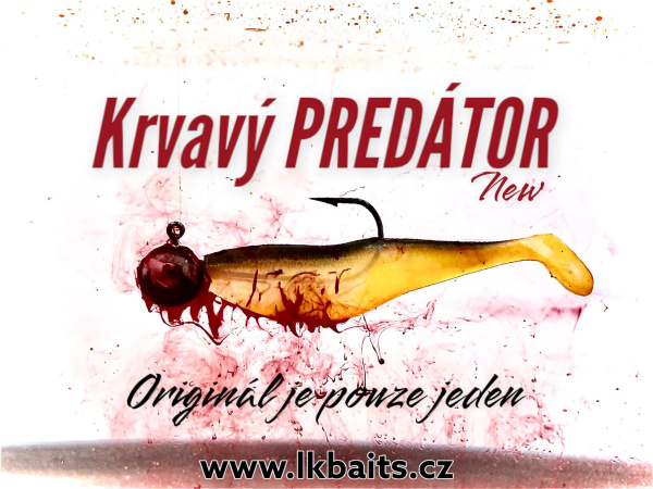 LK Baits - Predator Booster Krvavý NEW 120ml