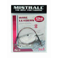 MISTRALL- Lanko WIRE LEADERS 1x7 20cm 11kg 