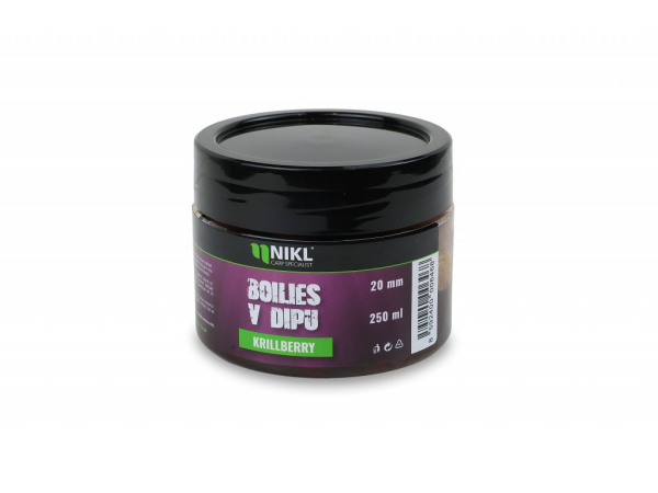 Karel Nikl - Boilies v dipu Krill Berry 250g