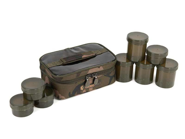 Fox Camolite 8 pot Hookbait Case