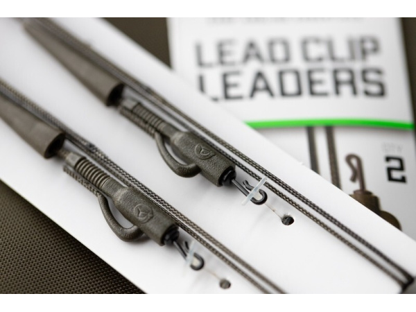 KORDA Montáž Basix Lead Clip Leaders 2 ks 22 kg 50 cm 