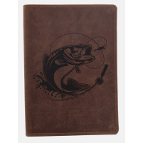 MERCUCIO - Pouzdro na rybářské doklady Candát s prutem